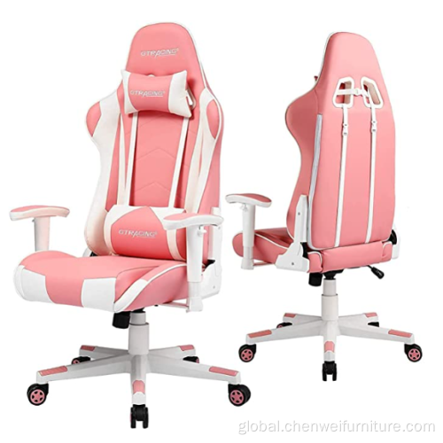 Commercial Lounge Furniture High Back Ergonomic Gaming Chair with Arms Lumbar Supplier